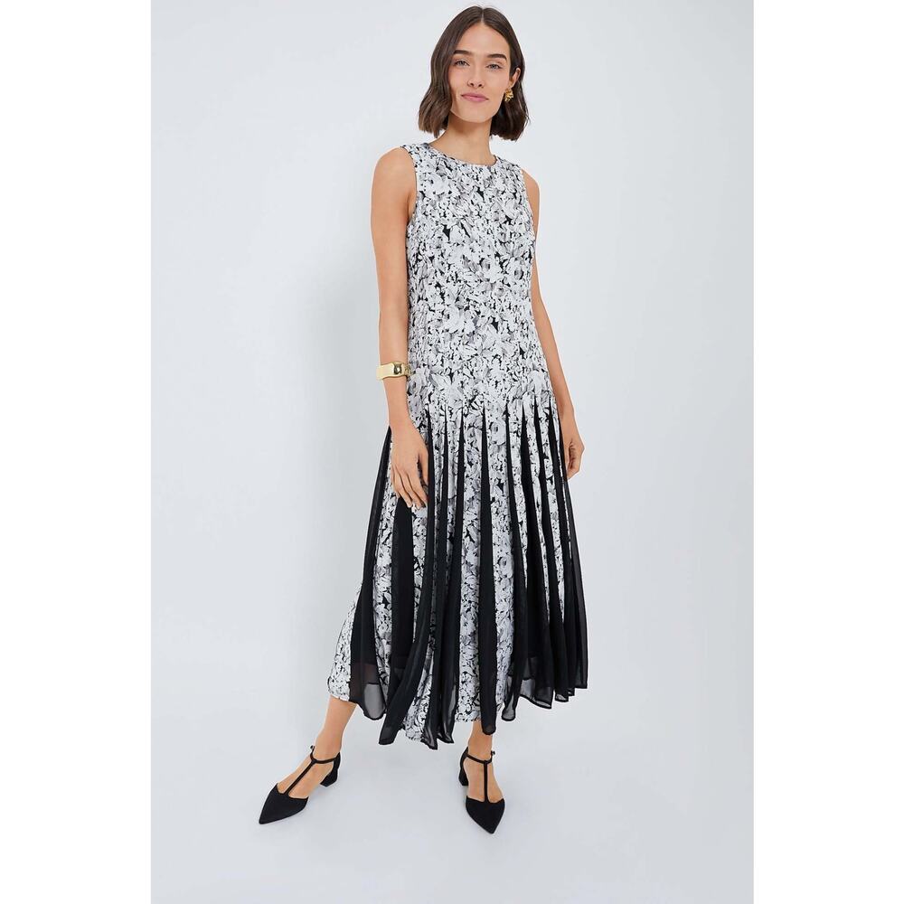 TUCKERNUCK Gray Gardens Andi Dress Size 2 NWT Retail $298 Tuckernuck